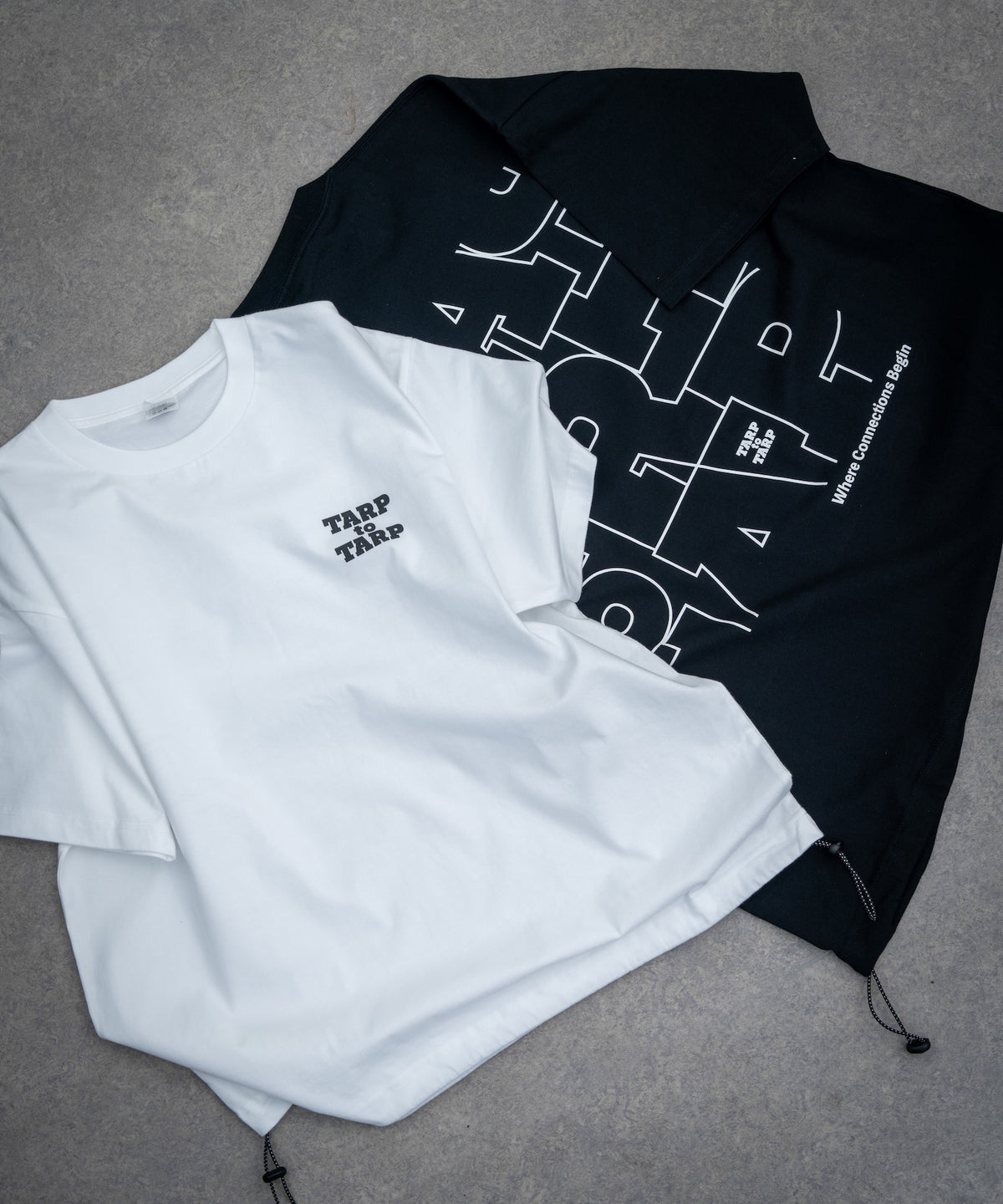 ドローコードグラフィックTシャツ