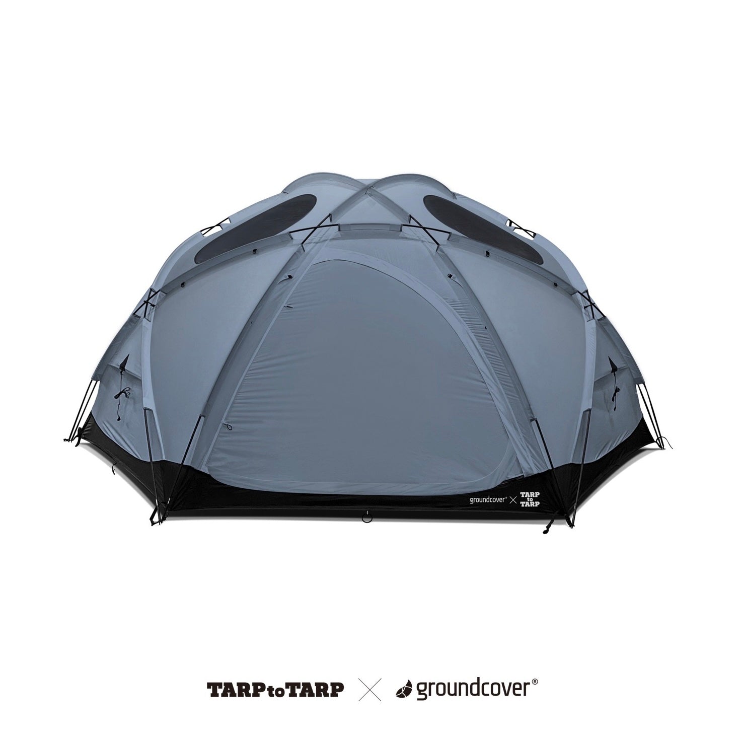 groundcover x TARPtoTARP_ACORN HOUSE 3.45 Exclusive ver. / Stone Gray