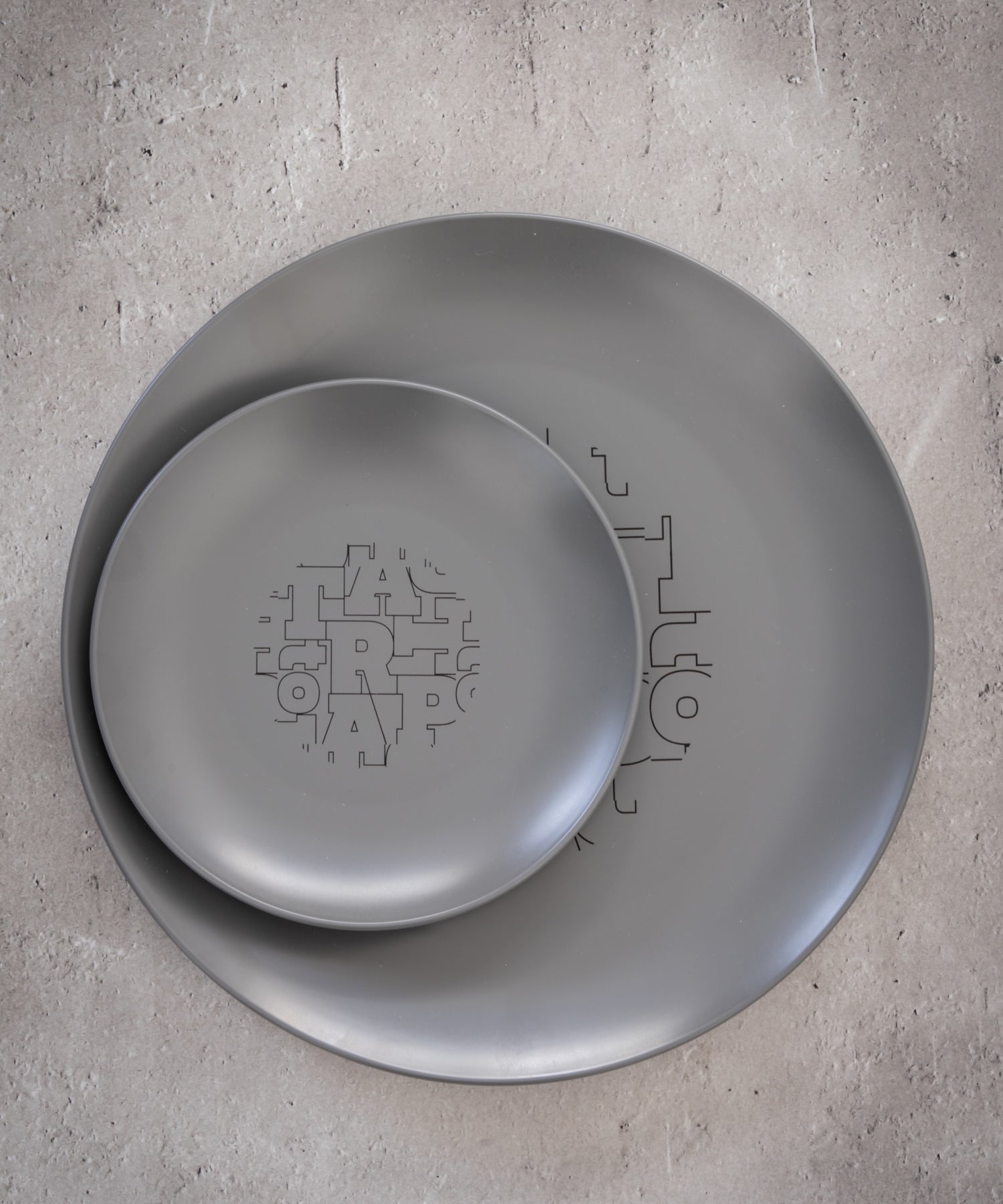 TARPtoTARP ORIGINAL _TARP PLATE small_GRAY