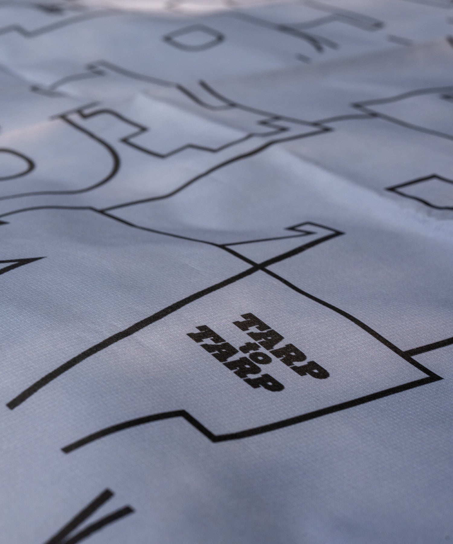 受注販売】Mac Outdoor Ground Sheet / TARPtoTARP Ver. GRAY