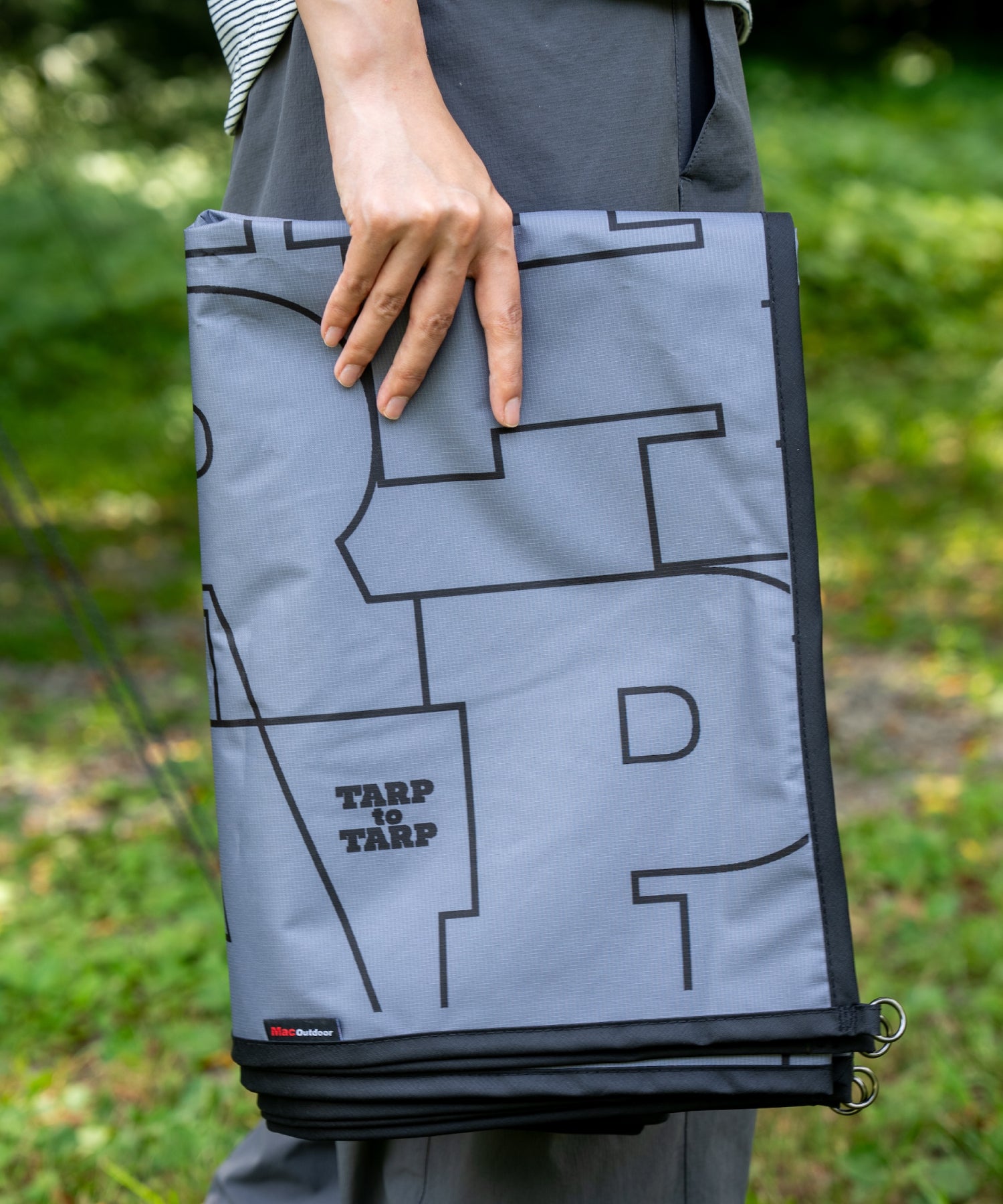 受注販売】Mac Outdoor Ground Sheet / TARPtoTARP Ver. GRAY