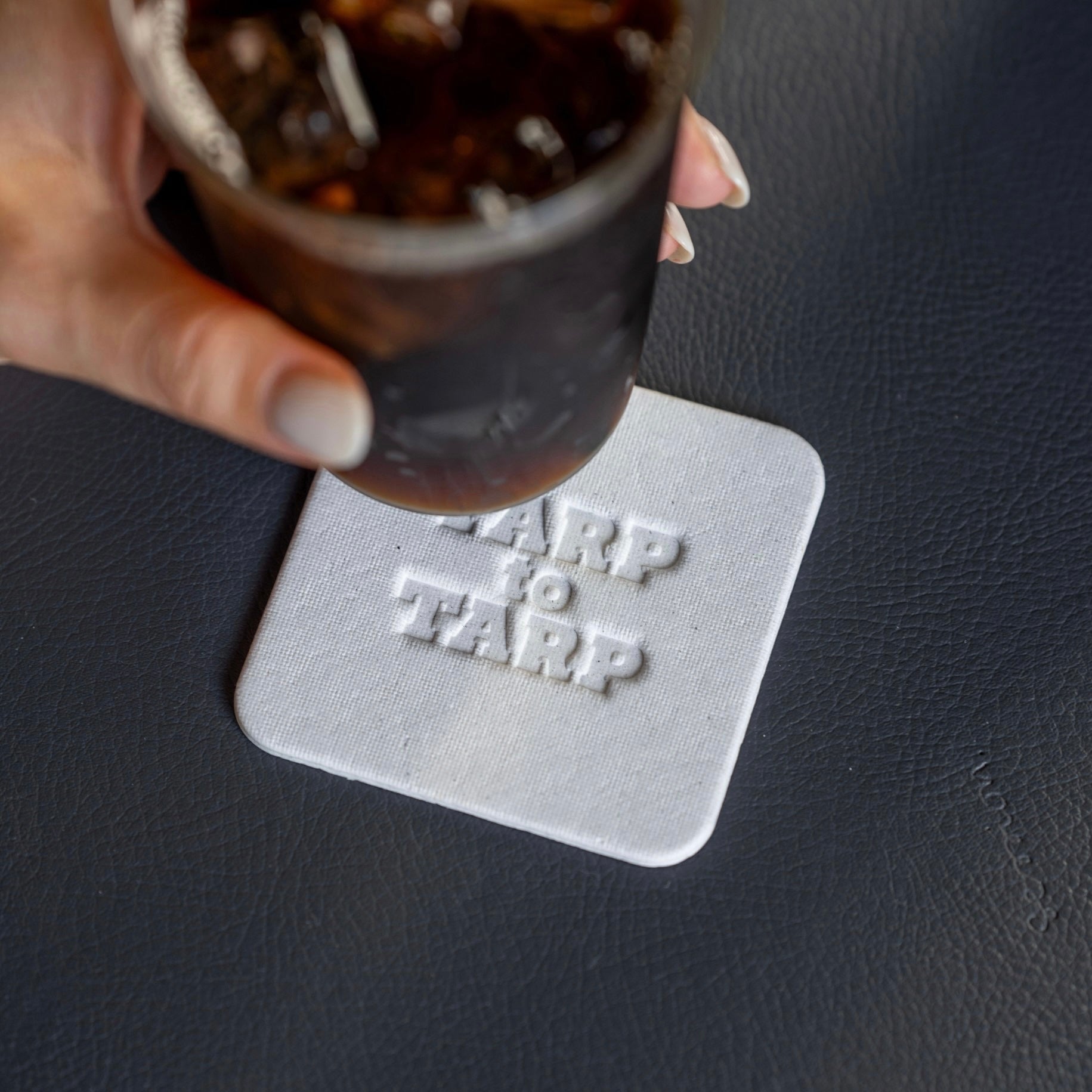TARPtoTARP ORIGINAL_TARP COASTER  3枚セット