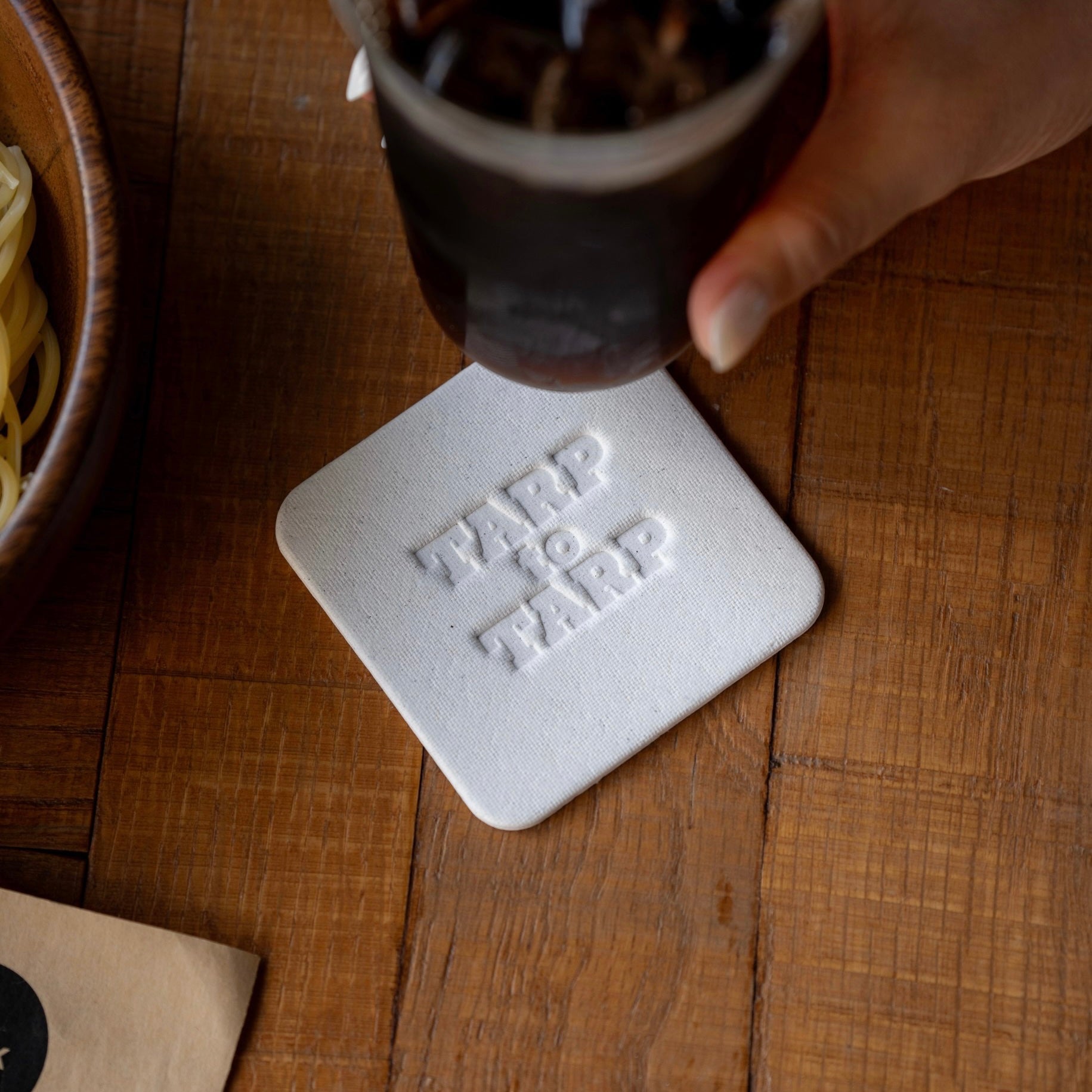 TARPtoTARP ORIGINAL_TARP COASTER  3枚セット