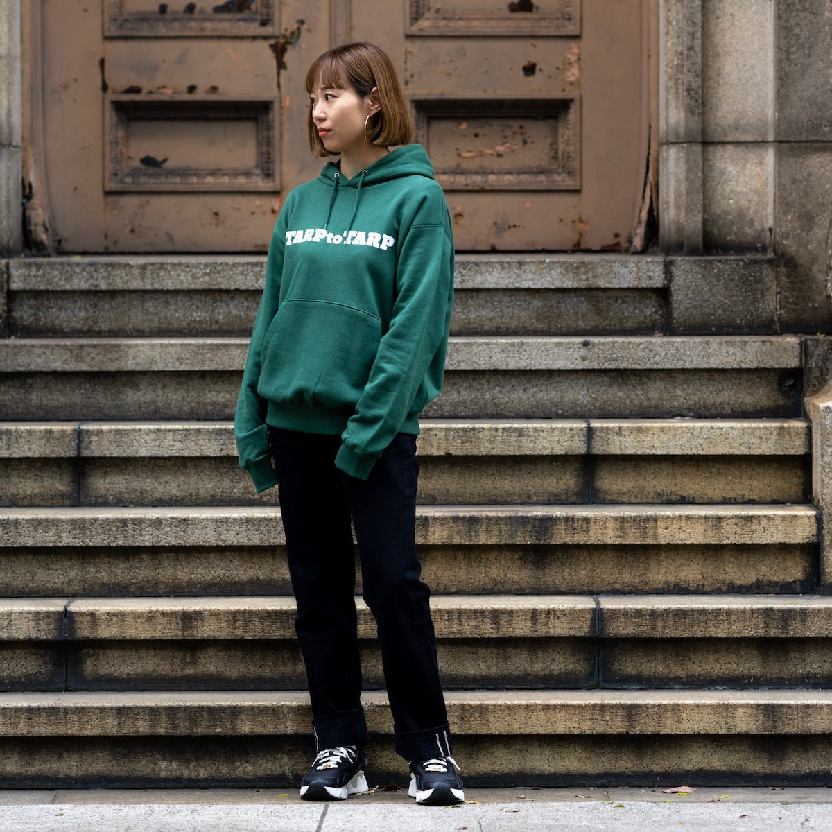 TARPtoTARP Basic Logo Hoodie