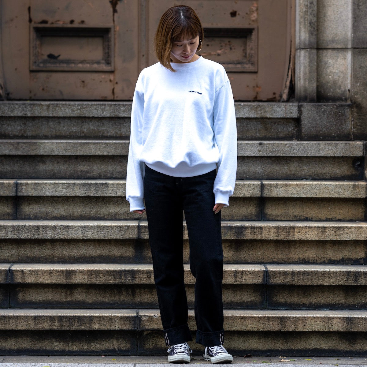 TARPtoTARP 刺繍 Logo Sweat