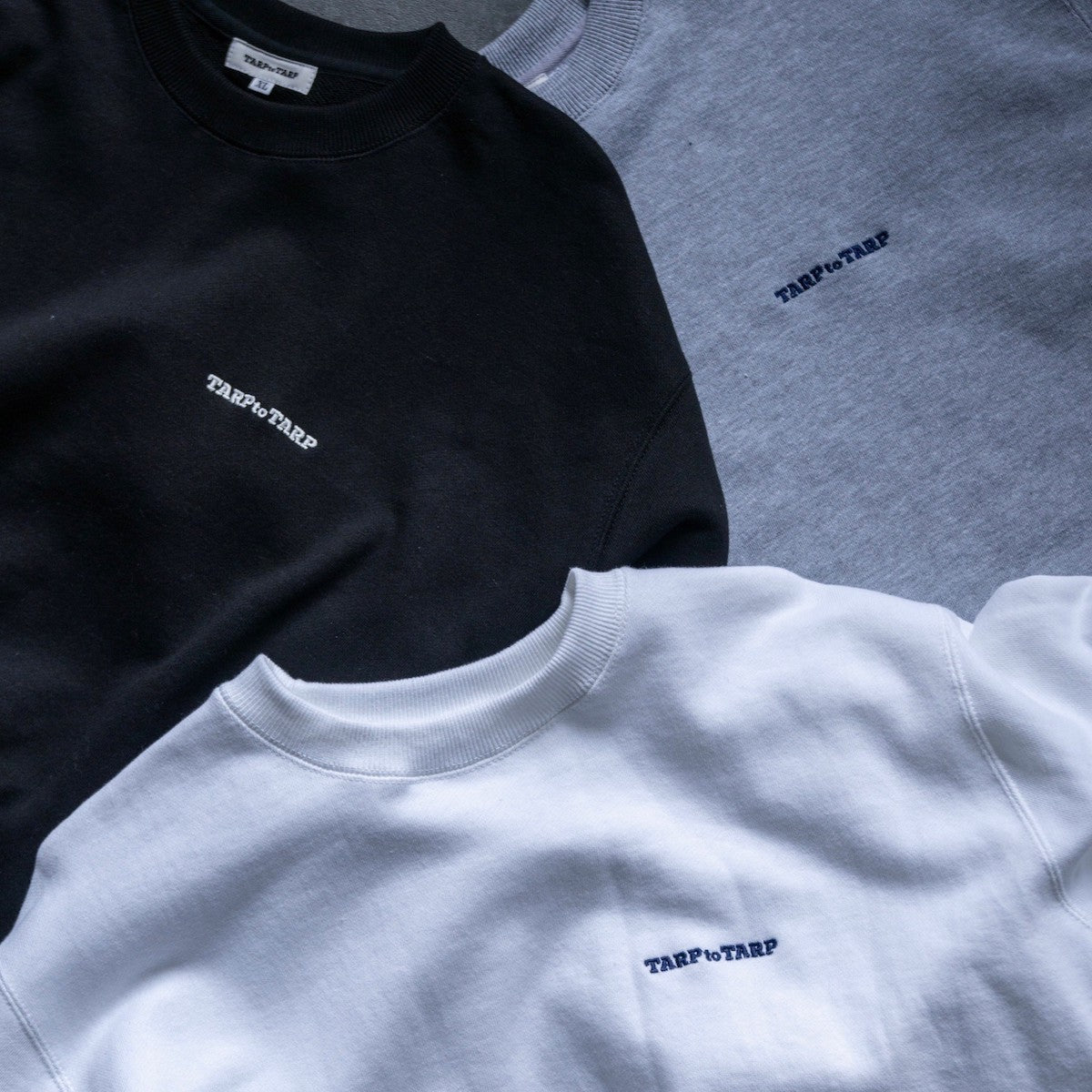 TARPtoTARP 刺繍 Logo Sweat