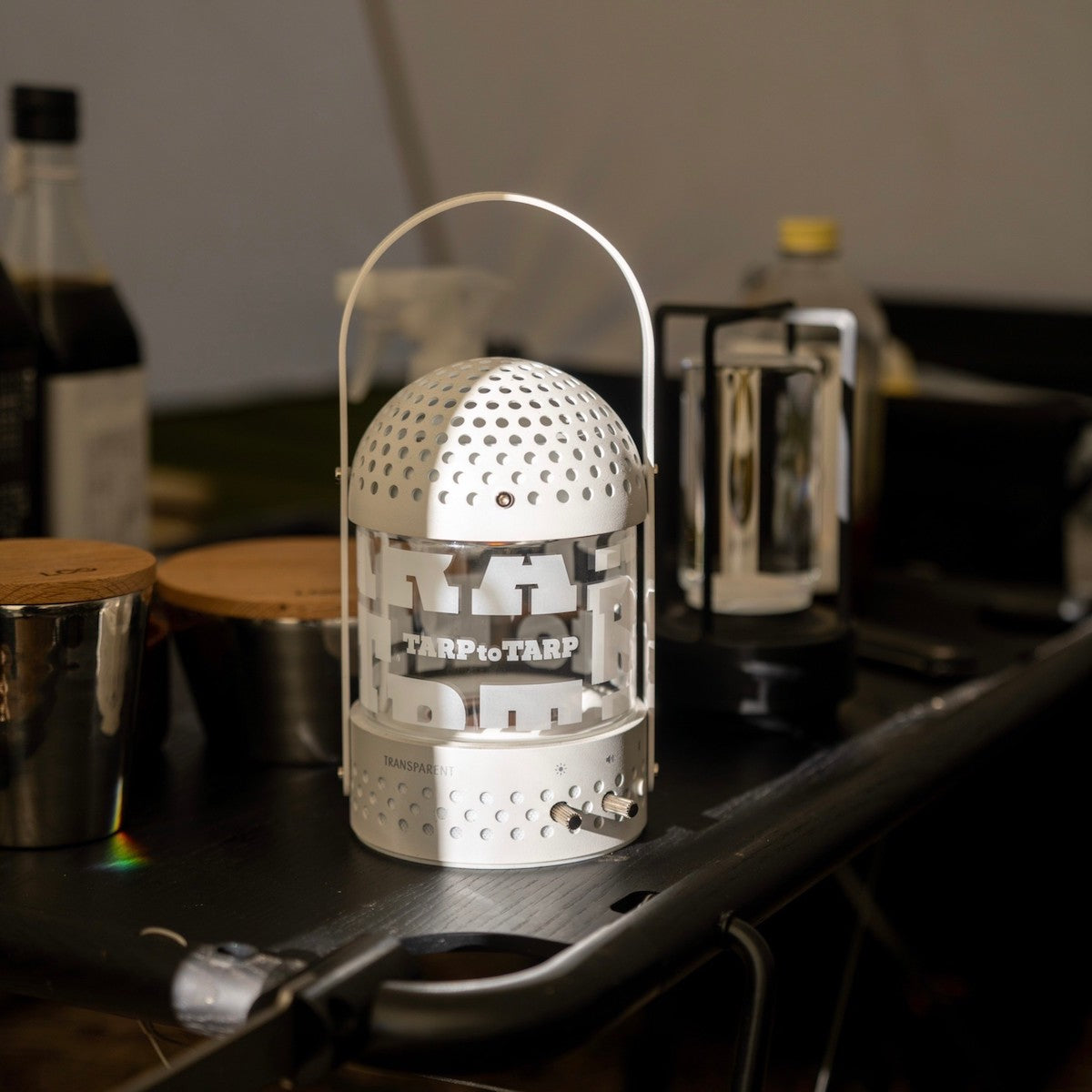 Light Speaker by Transparent TARPtoTARP Exclusive Model / White