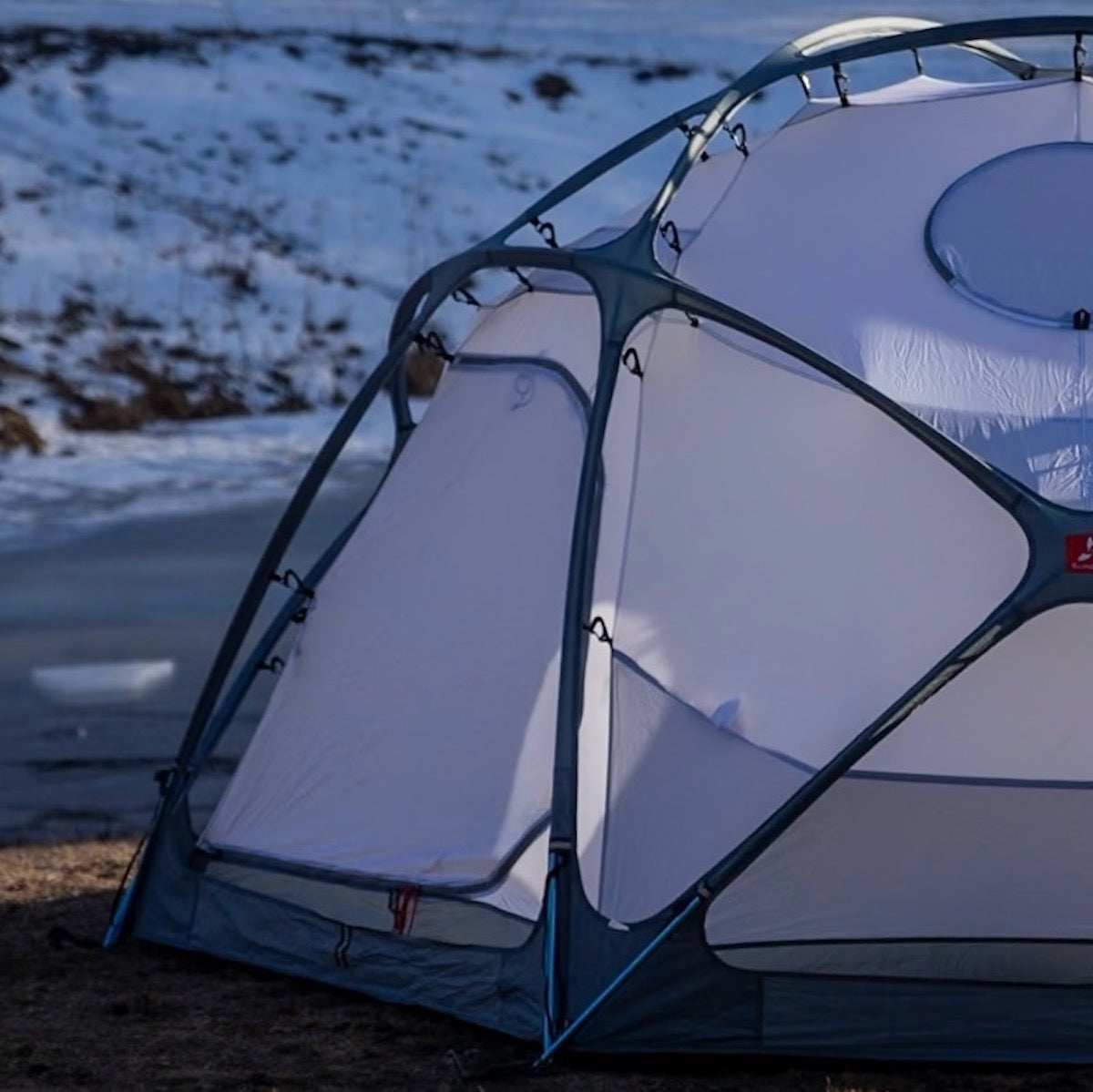 SlingFin_One up  2024 TARPtoTARP Exclusive ver. "Arctic Gray"