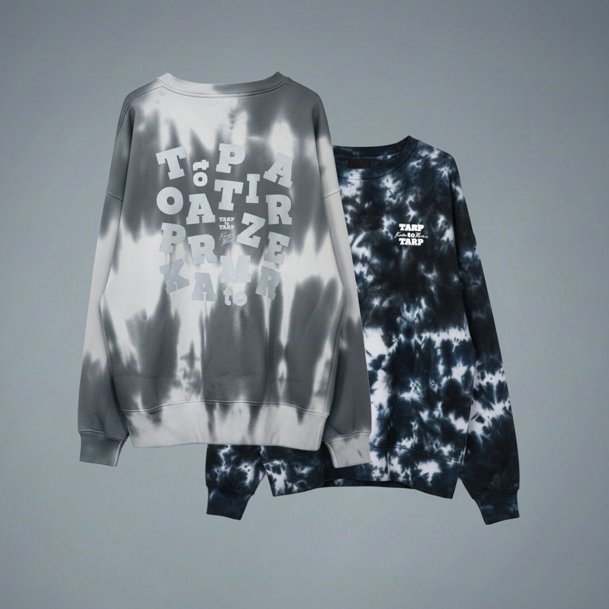 TARPtoTARP × KAZE_TO_MORI_TIEDYE SWEAT