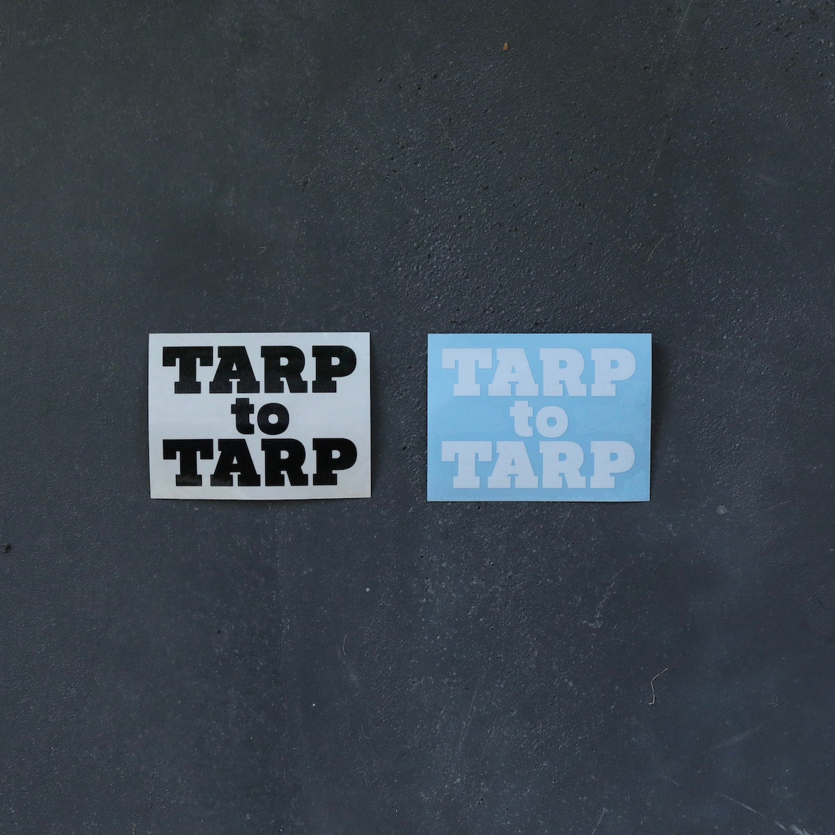 TARPtoTARP ロゴステッカー 縦 M - LOG