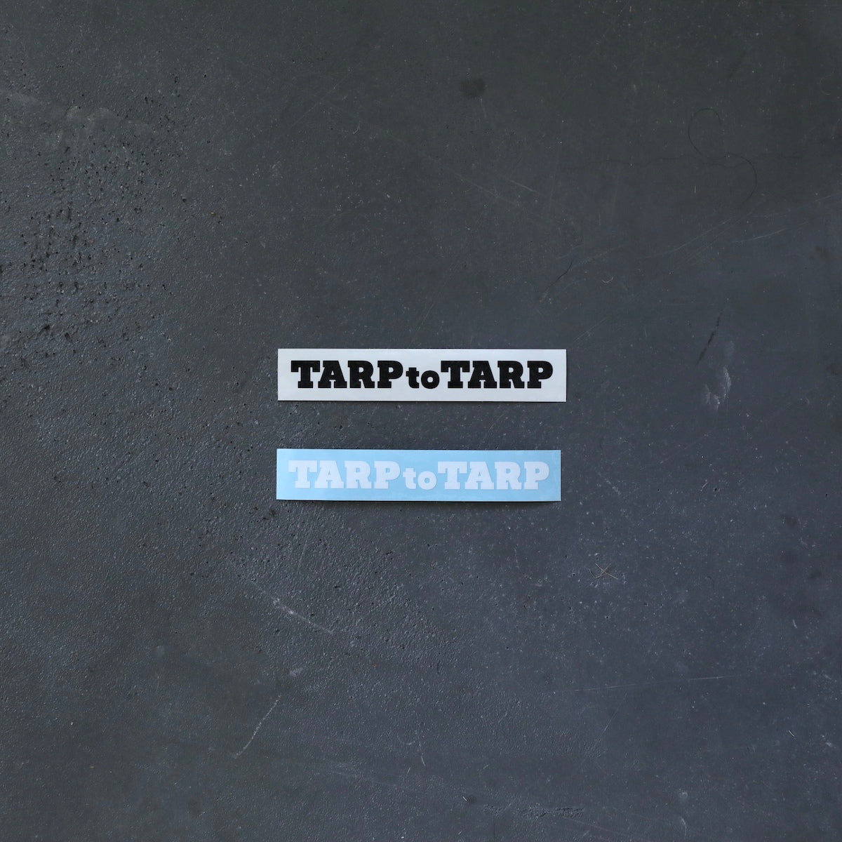 TARPtoTARP ロゴステッカー横 S - LOG