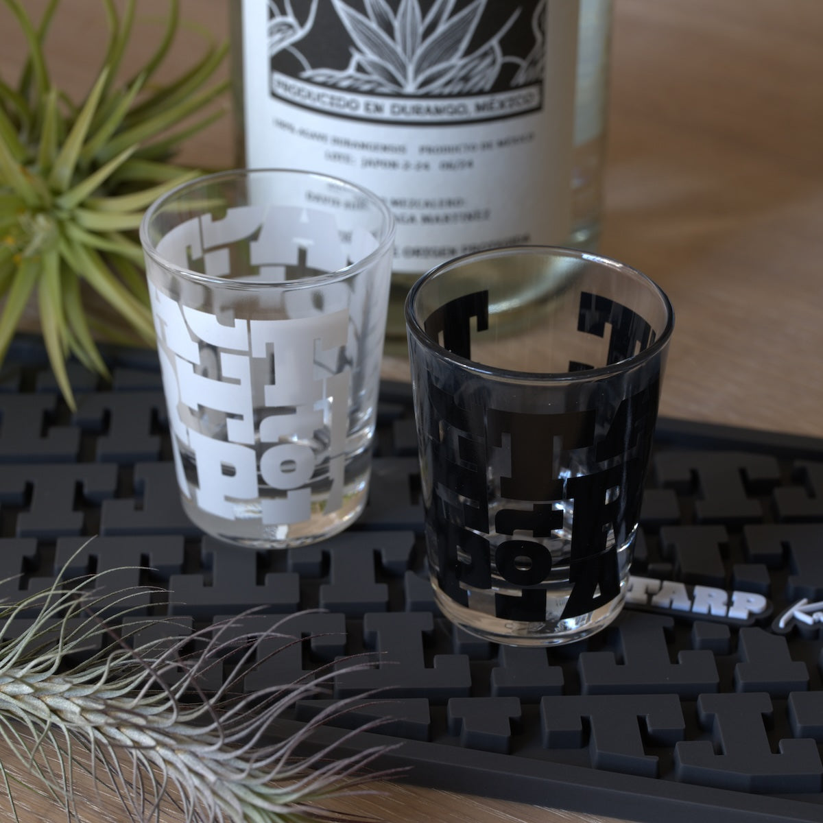 TARPtoTARP ORIGINAL_TARP GLASS -Shot- / Black & White set